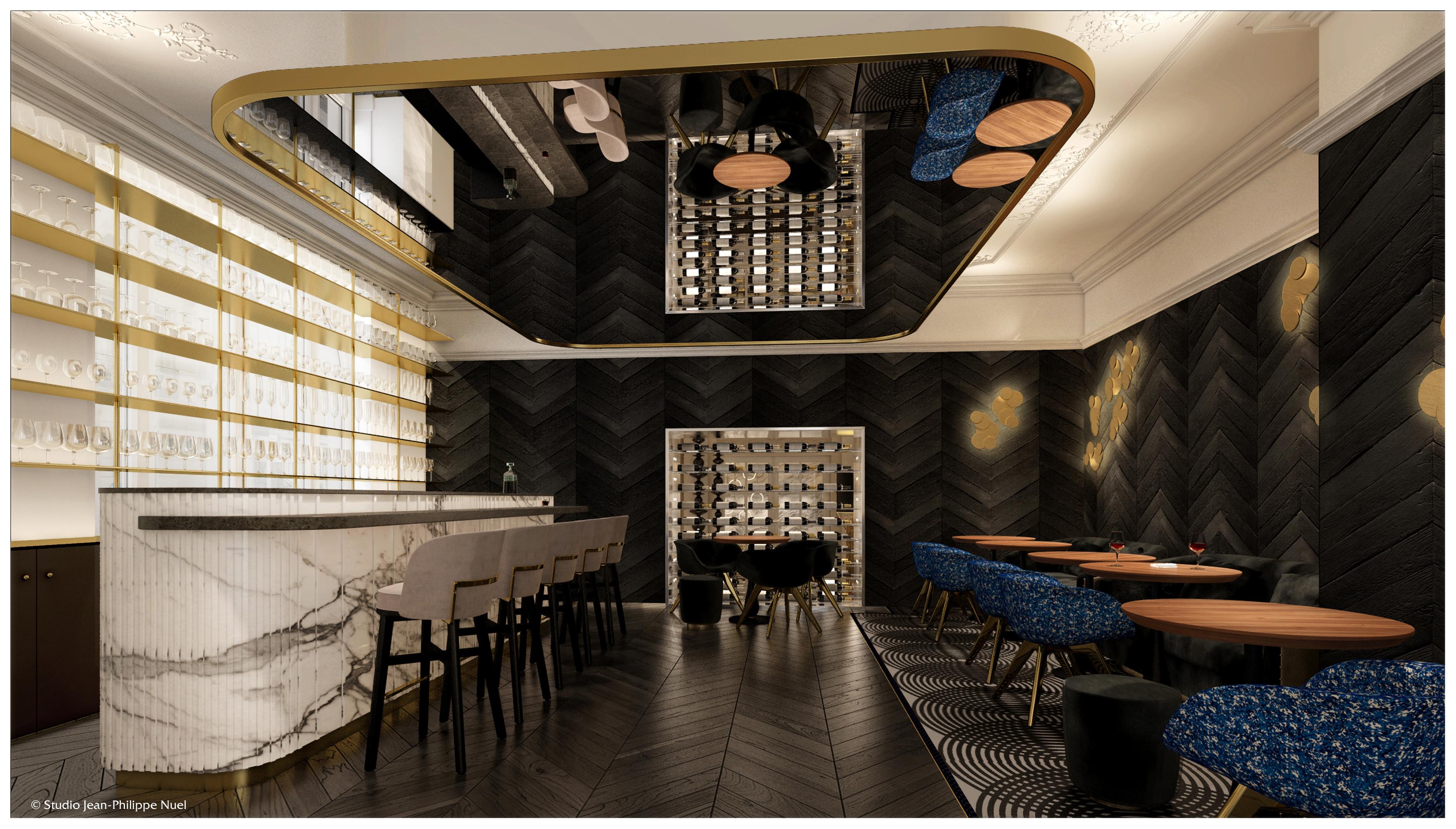 La Clef Champs-Elysees Paris By The Crest Collection Eksteriør bilde Interior of the restaurant
